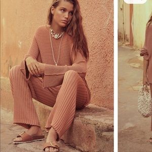 Free People Imogene Sweater Set